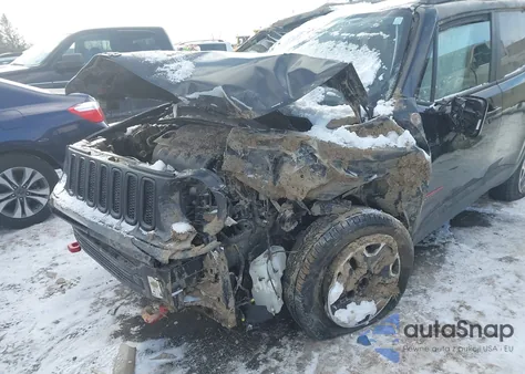 2017 Jeep Renegade Trailhawk 4X4 из США, поврежденный, VIN ZACCJBCB0HPE79397